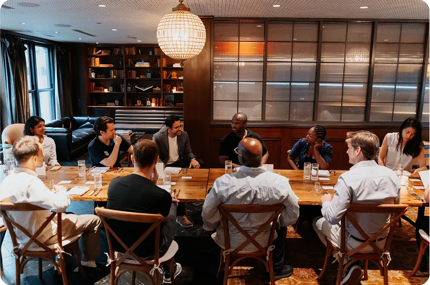 VIP dinner with Crypto execs in NYC